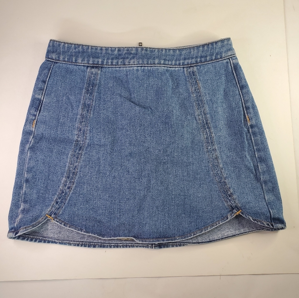 PacSun denim mini skirt
